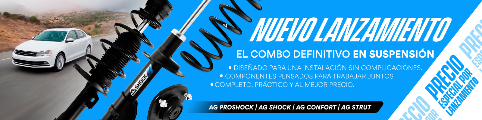 Combo proshock banner desk shopi