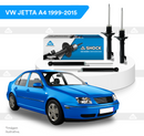 Amortiguadores Originales AG Shock Volkswagen Jetta A4 1999-2015 Delanteros y Traseros-1