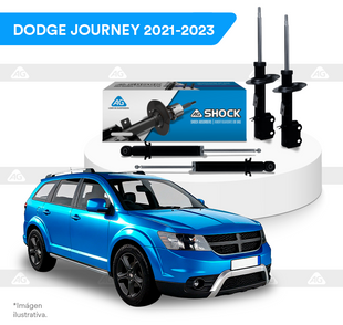 Amortiguadores Originales AG Shock Dodge Journey 2021-2023 Delanteros y Traseros