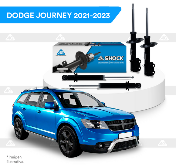 Amortiguadores Originales AG Shock Dodge Journey 2021-2023 Delanteros y Traseros