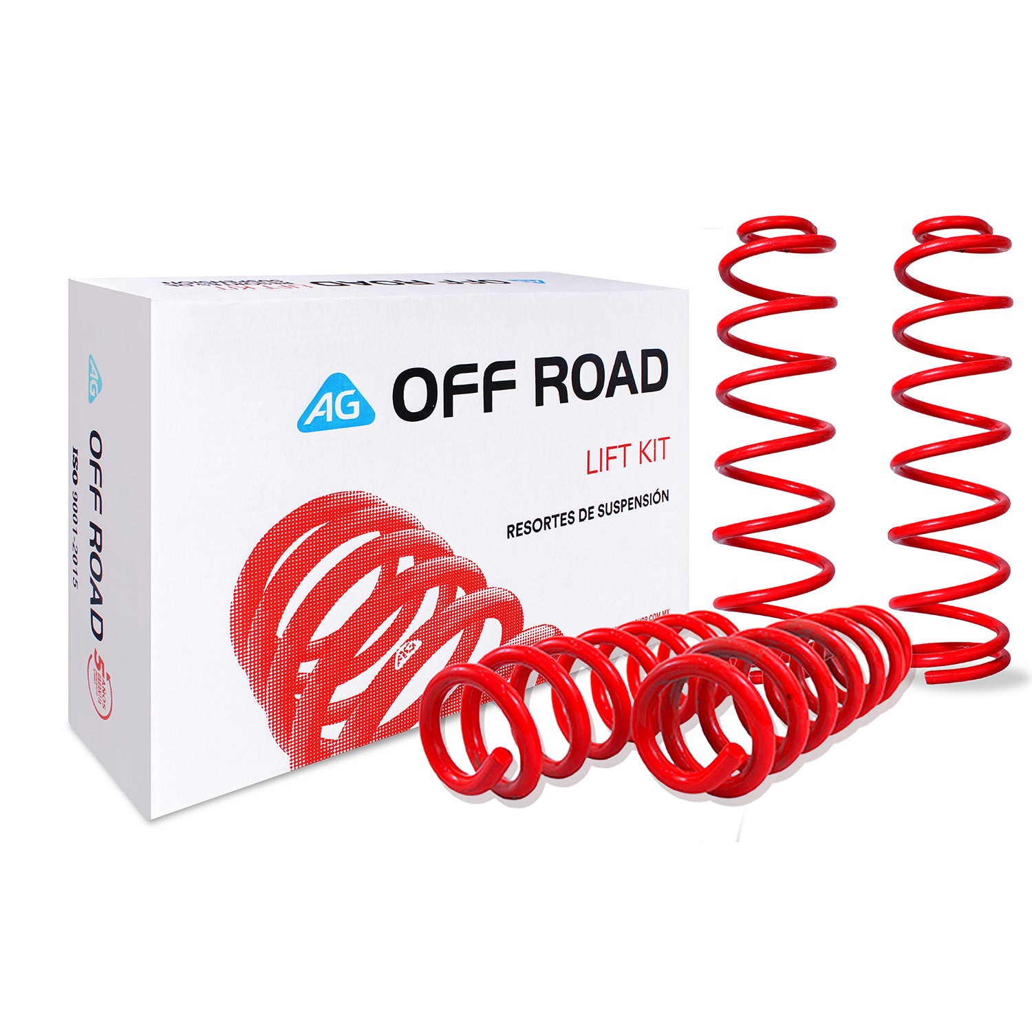 Resortes Todoterreno Ag Off Road RAM Ram 1500 2013-2017 Delanteros y Traseros