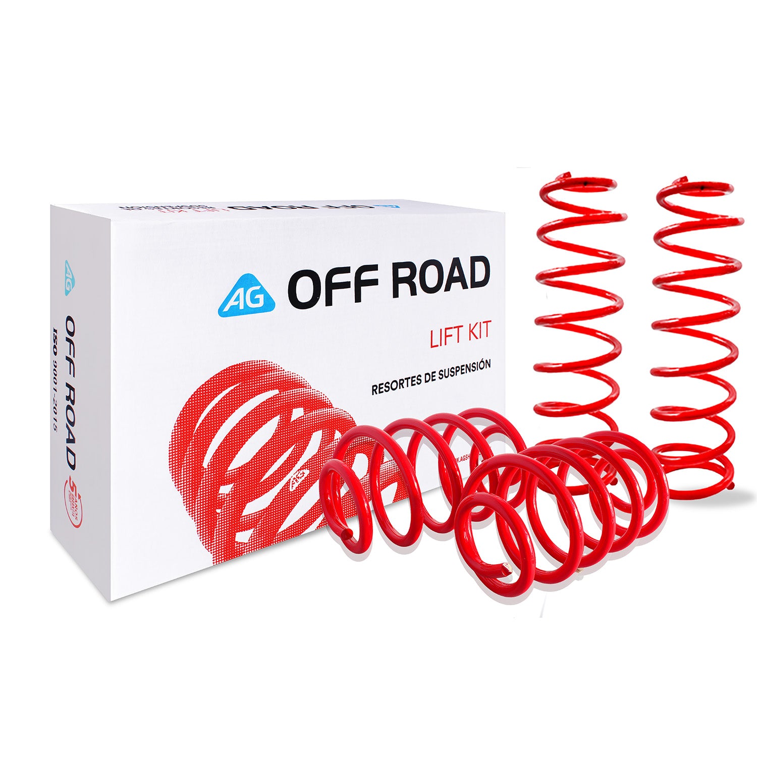 Resortes Todoterreno Ag Off Road Jeep Wrangler 4.0L (Inc. Rubicon) (TJ) 1997-2006 Delanteros y Traseros