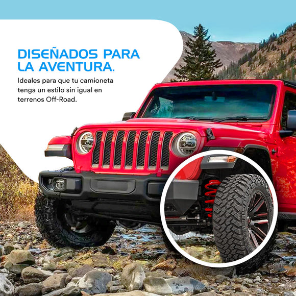 Resortes Todoterreno Ag Off Road Renault Duster 4x4 2010-2019 Traseros