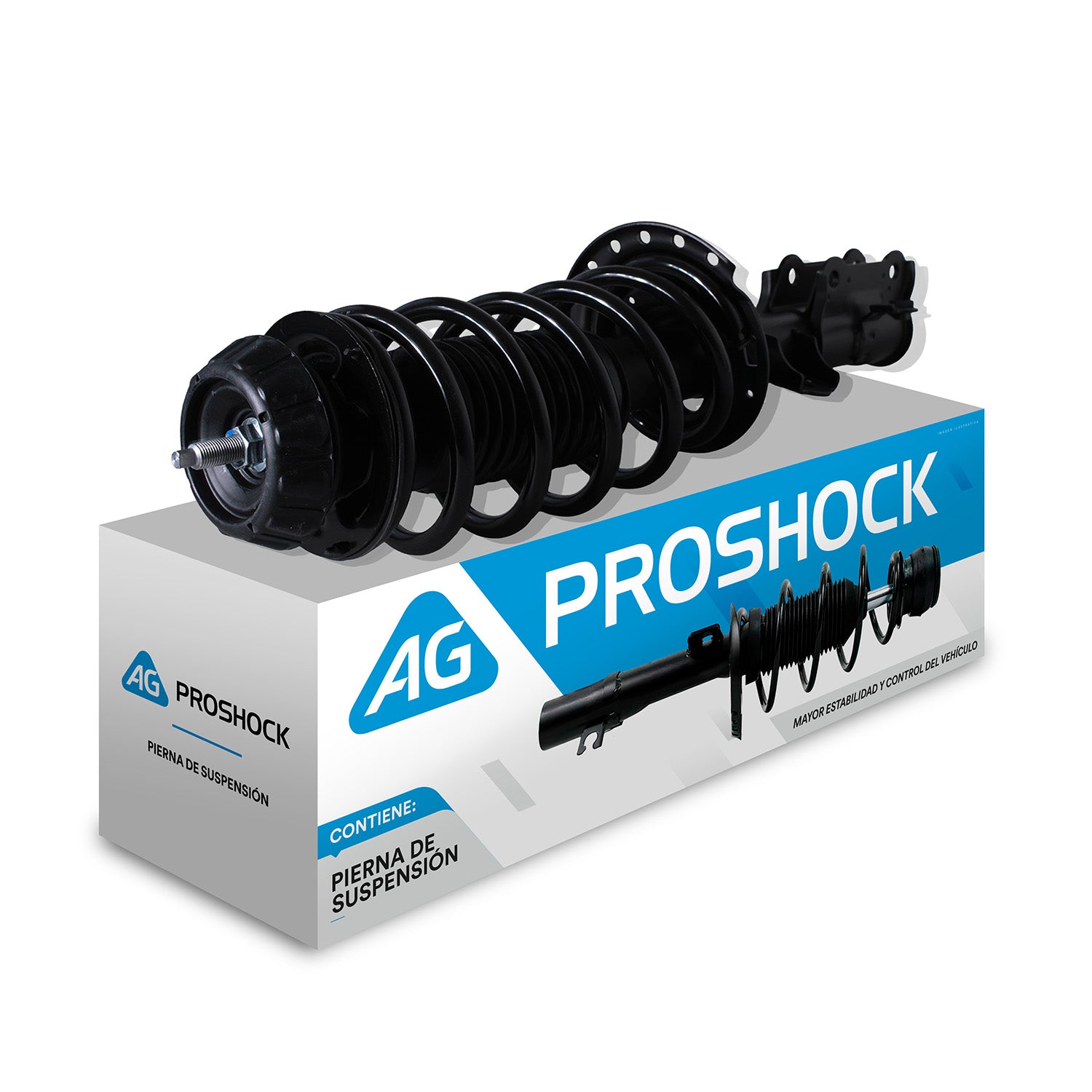 Pierna de suspensión AG Proshock Hyundai Grand i10 2015-2023 Delantera Derecha