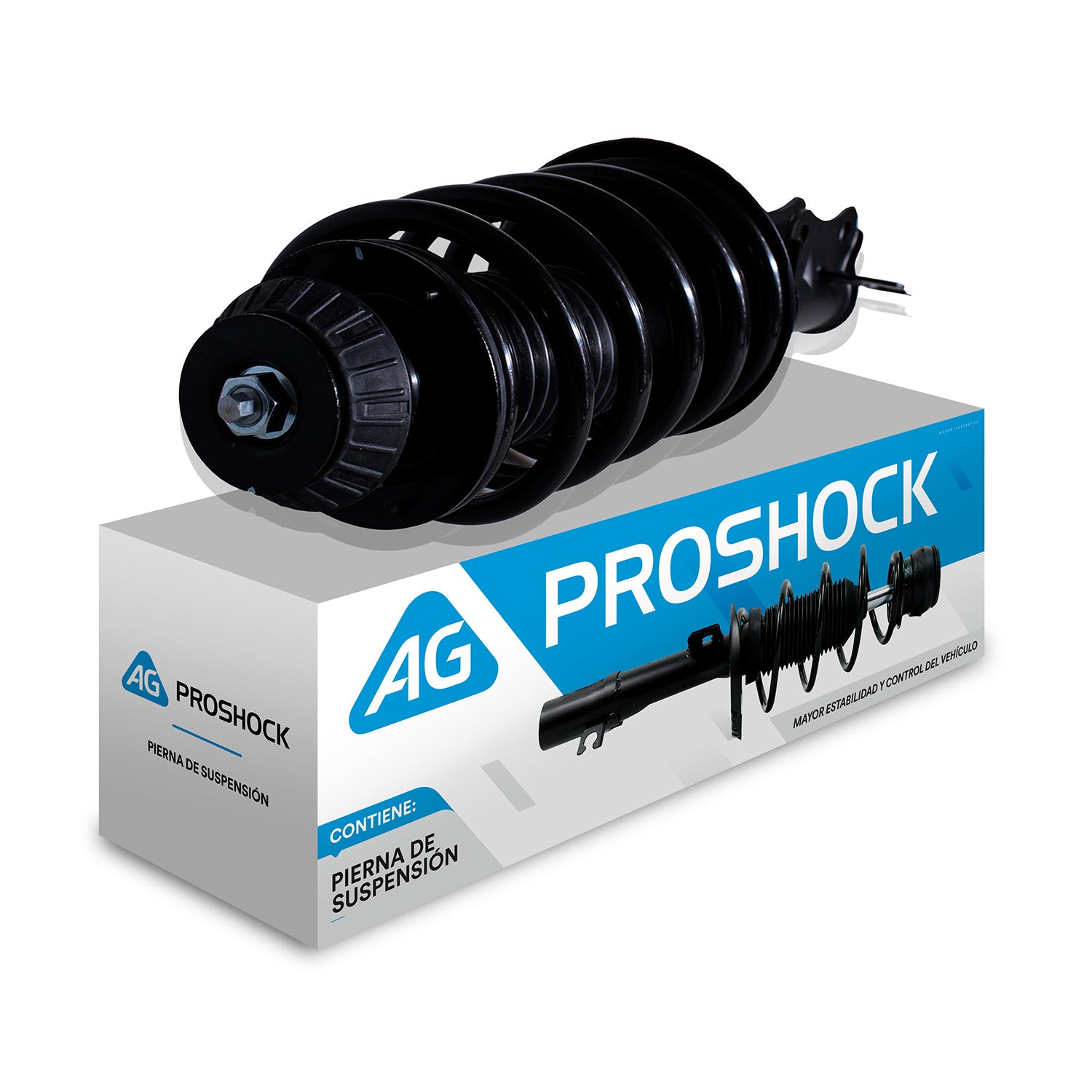 Pierna de suspensión AG Proshock Chevrolet Aveo 2018-2022 Delantera Izquierda