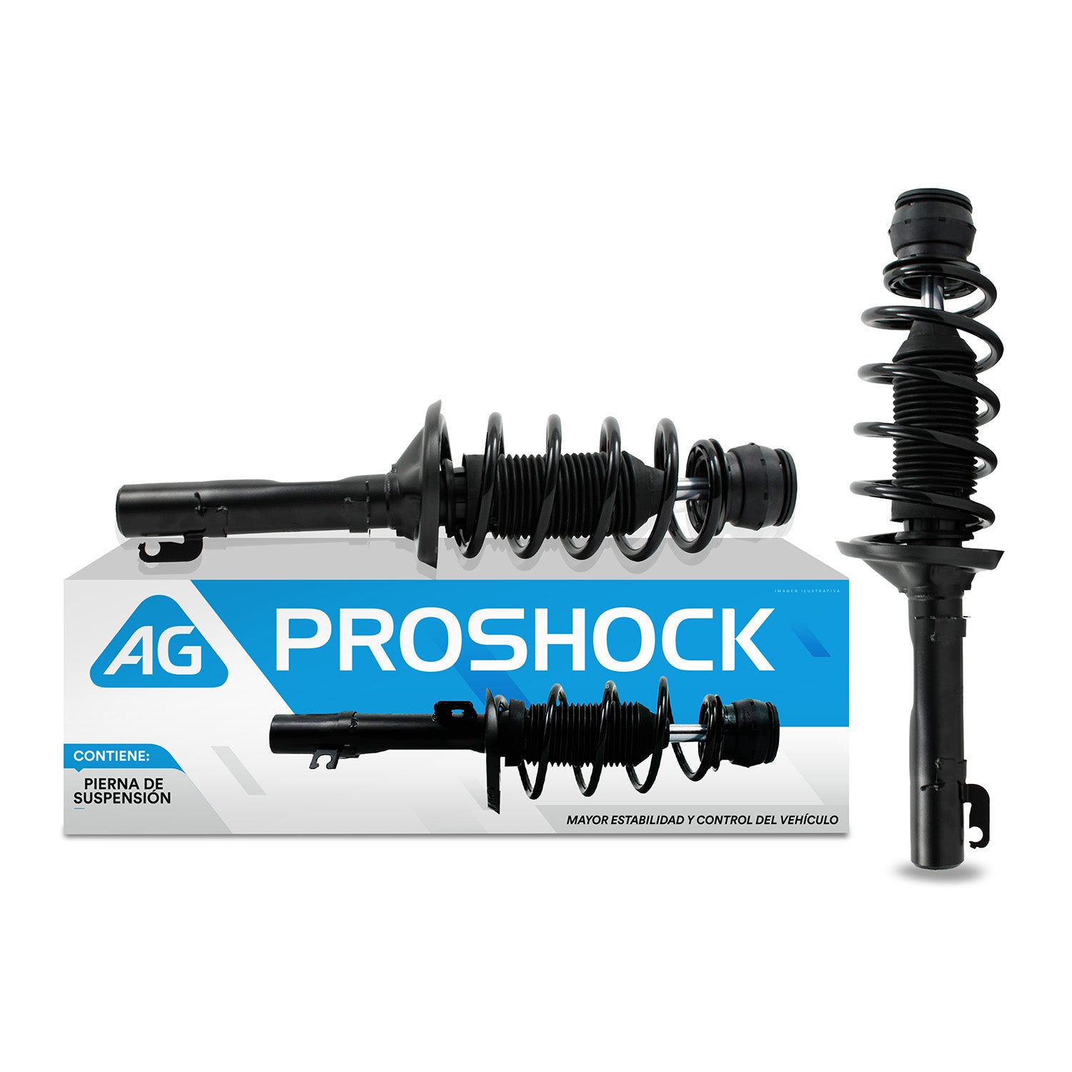 2 Suspension completa AG Proshock para Seat Toledo 98-05 Del