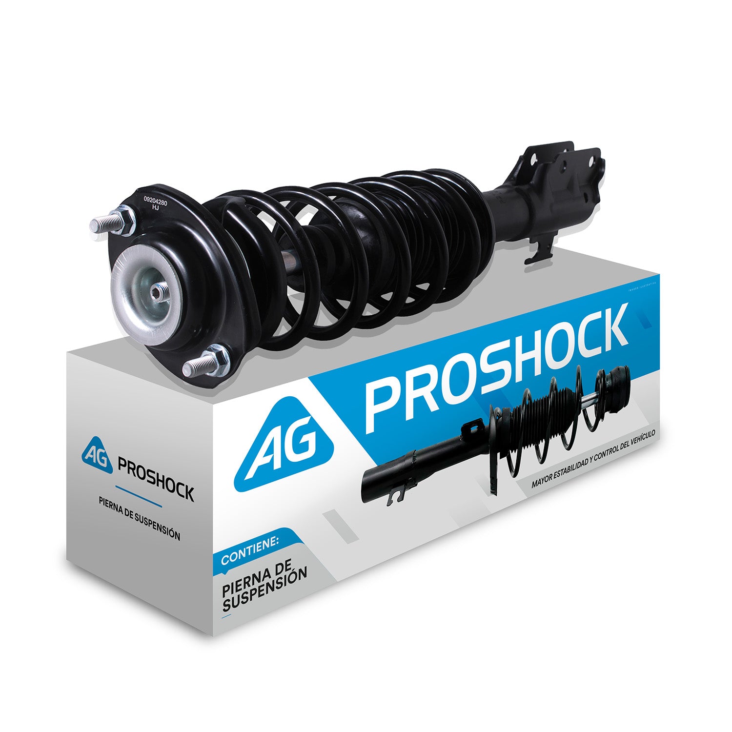 Pierna de suspensión AG Proshock Mitsubishi Mirage 2015-2022 Delantera Derecha