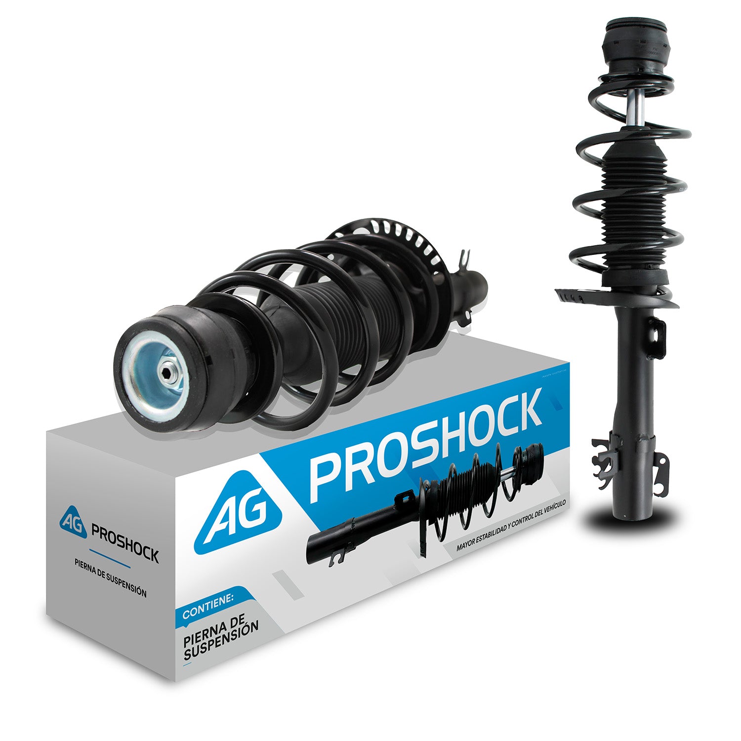 2 Suspension completa AG Proshock para Vento 2014-2022 Del