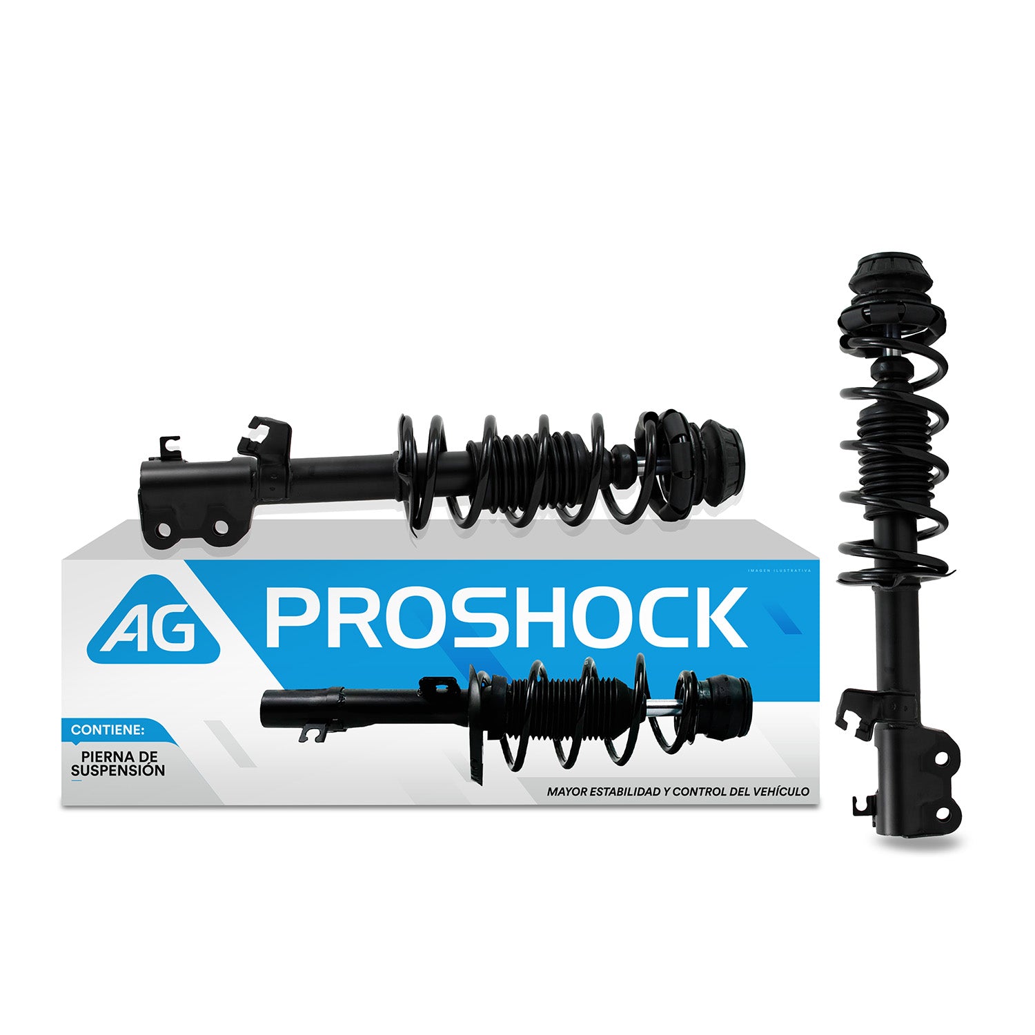 2 Piernas suspension AG para March (Sin tornillo) 11-23 Par