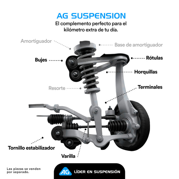 Tornillo Estabilizador AG Volkswagen Vento 2014-2022 Delantero
