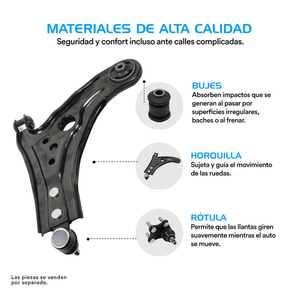 Tornillo Estabilizador AG Ford Focus Norteamerica (Distancia más larga, 237mm) 1999-2004 Delantero