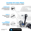 Tornillo Estabilizador AG Volkswagen CrossFox 2007-2017 Delantero-8