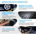 Kit completo de suspensión Volkswagen Passat CC (Carter 55 mm) del 2008 al 2015 Delantero