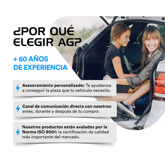 Pierna de suspensión AG Proshock Mitsubishi Attrage 2016-2017 Delantera Izquierda