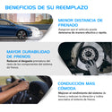 Balatas AgBpad Dodge Avenger 2008-2013 Delanteras y Traseras