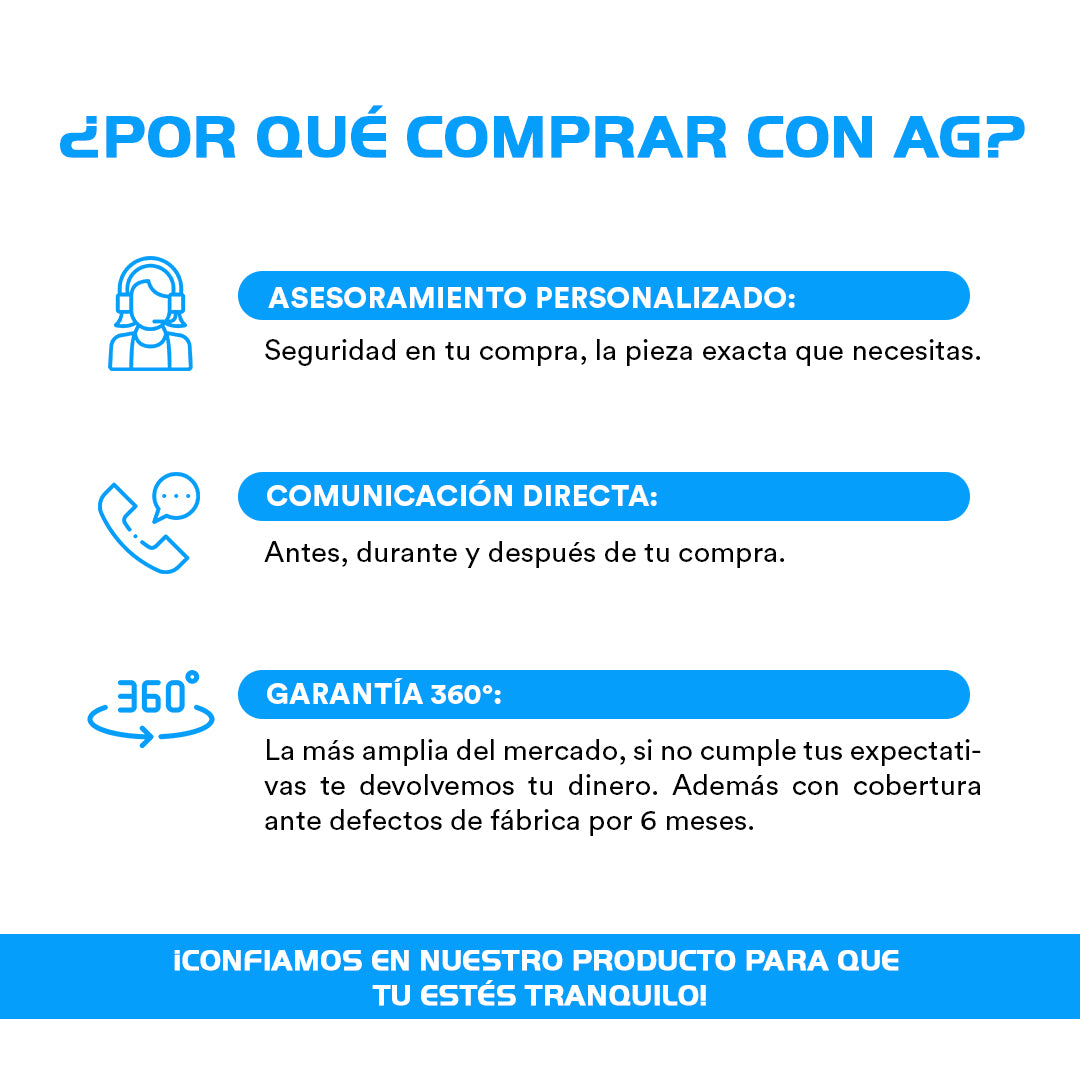 Resortes Ag Confort para Blindados Chevrolet Suburban 1500 2021 Delanteros
